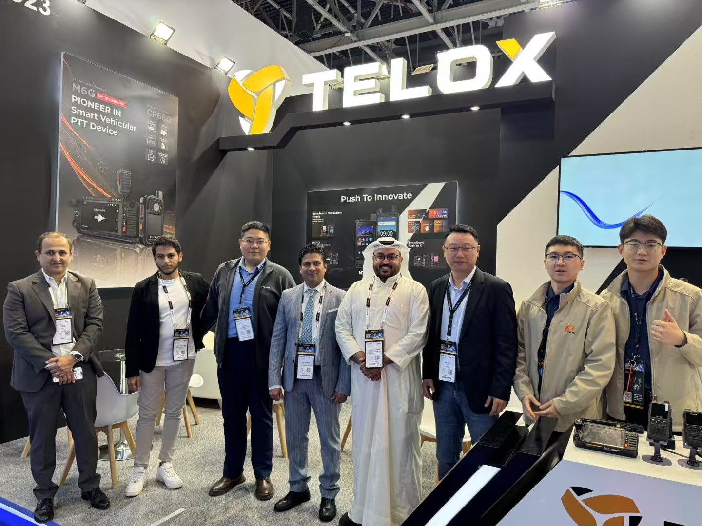 ​Telox showcased innovative communication solutions at Intersec