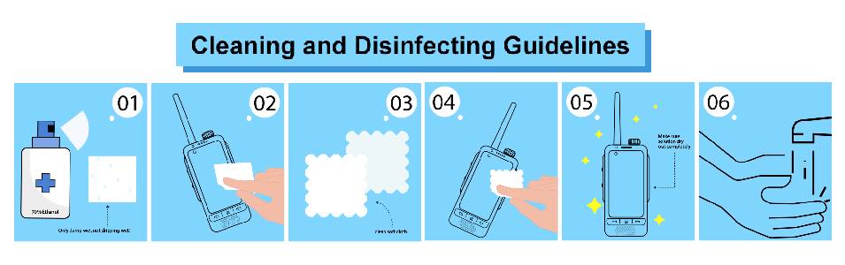 Tips to Clean and Disinfect PTT Terminals on Your Hands